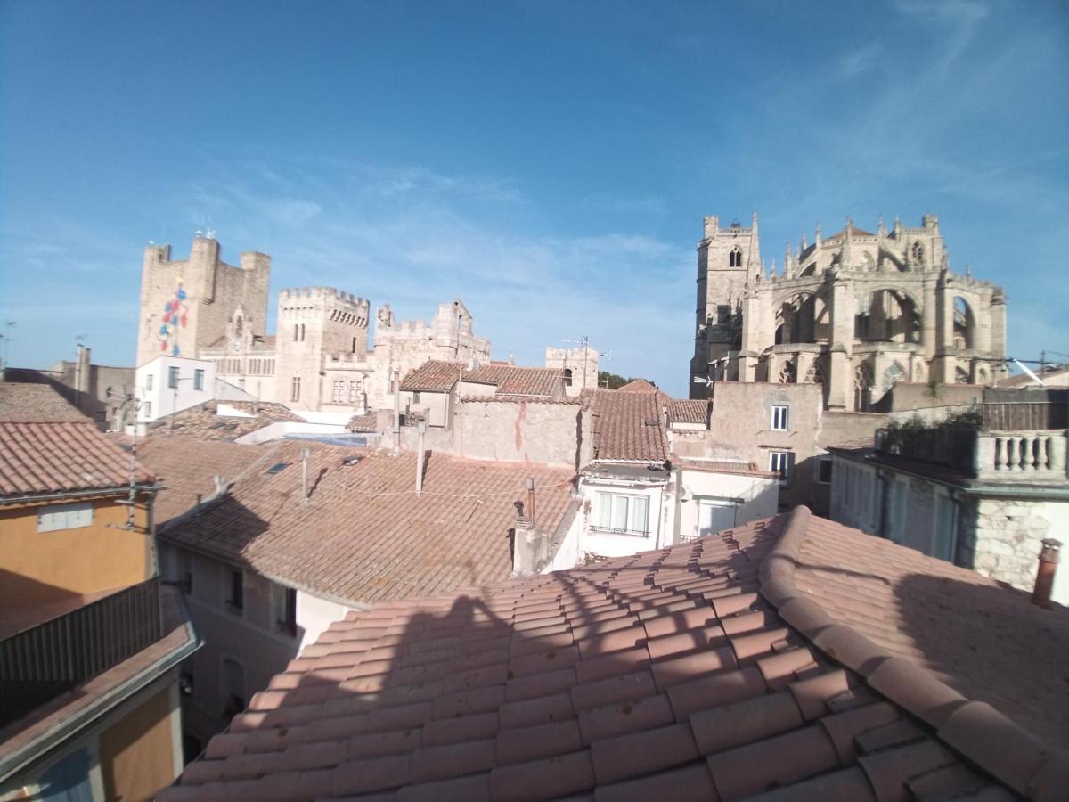 Studio Terrasse Vue Cathedrale Narbona Esterno foto